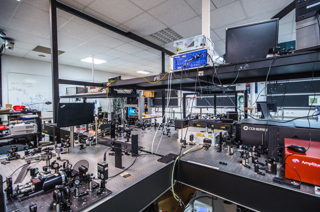 Laser technical installation